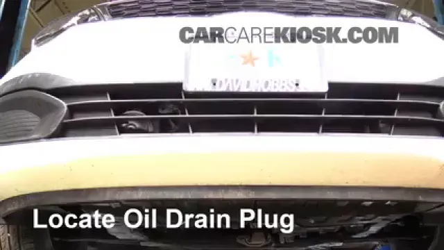 2013 Kia Rio LX 1.6L 4 Cyl. Sedan Aceite Cambiar aceite y filtro de aceite